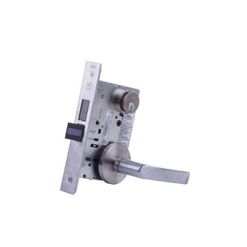 Accentra 8805FL Grade 1 Storeroom Mortise Lock, Monroe Lever